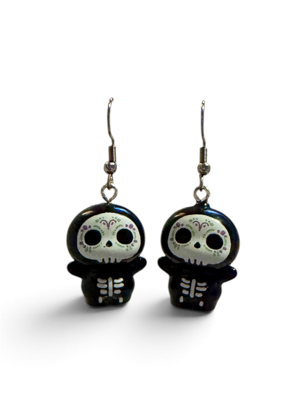 Little Skeleton Drop Earrings