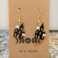 Haunted House Drop Earrings