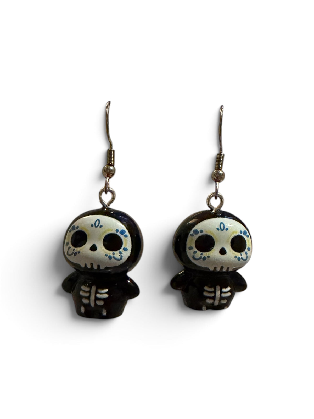 Little Skeleton Drop Earrings